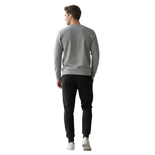 Seven-7 Printed Fleece SweatShirt Tracksuit for Men