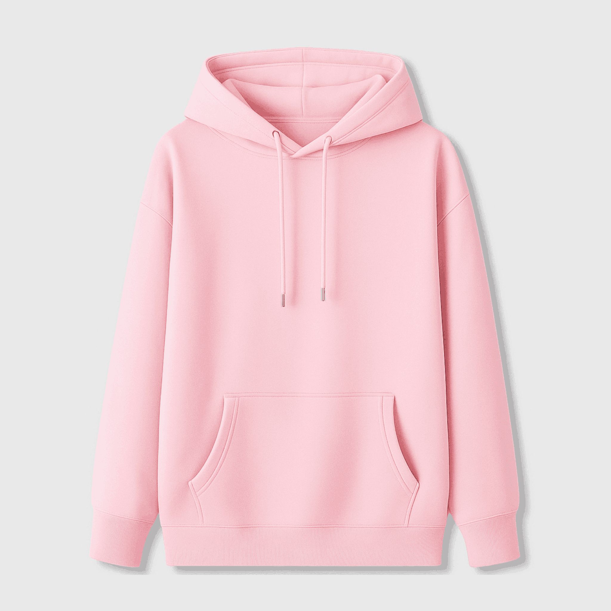 Baby Pink Pullover Hoodie