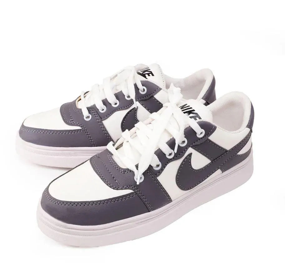 Men's Synthetic Leather Fancy sneaker - JRD-Grey