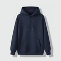 Navy Blue Pullover Hoodie