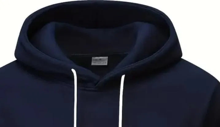 Fleece Plain Hoodie